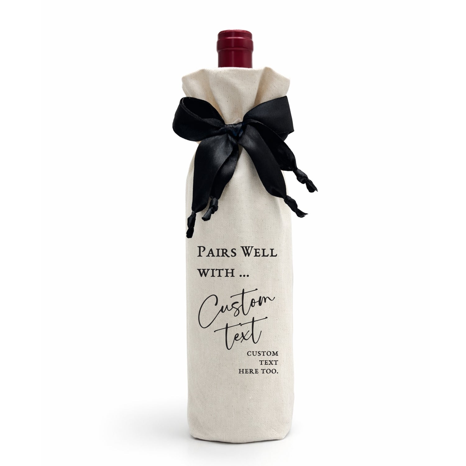 CUSTOM TEXT - Funny Gift Bag - Hashtag Bamboo